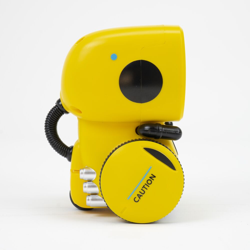 Kindvriendelijke robot die vrolijk zingt; perfect interactief speelgoed voor uren speelplezier.