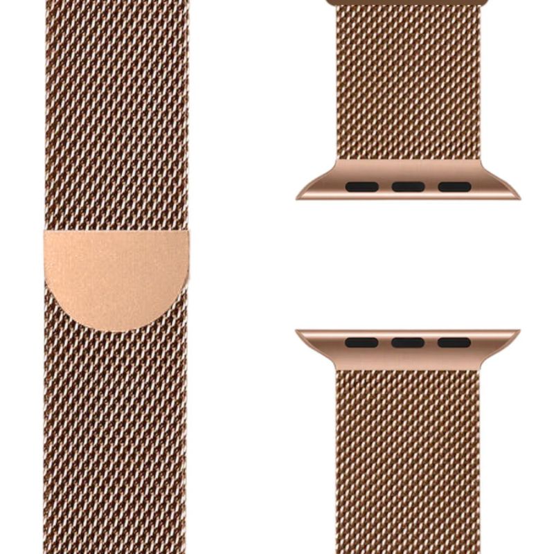Het ultieme Milanese horlogebandje voor Apple Watch, RVS, unisex, magnetisch en superieur comfort.