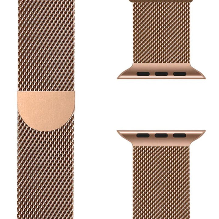 Het ultieme Milanese horlogebandje voor Apple Watch, RVS, unisex, magnetisch en superieur comfort.
