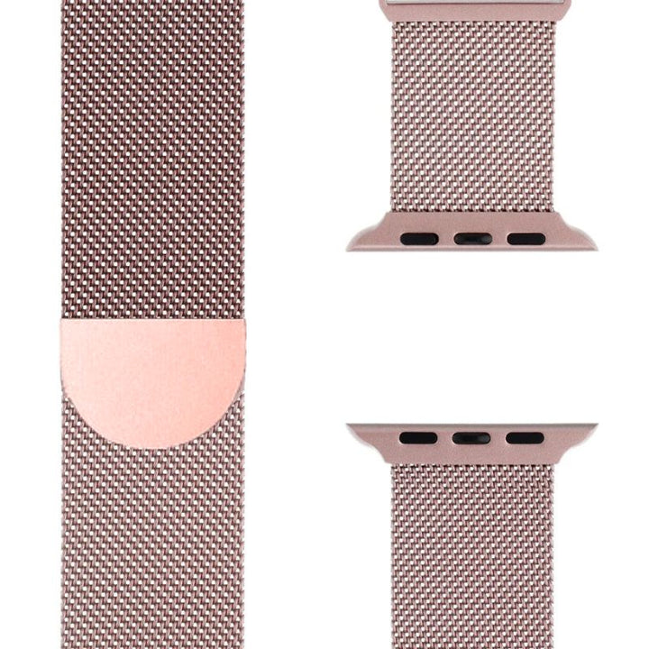 Een must-have Milanese Apple Watch armband, roestvrij staal, verstelbaar en perfect voor elke pols.