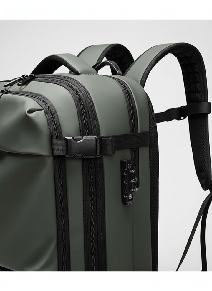 Compacte PackAway reistas met slimme organisatievakken, perfect voor een dagtrip of als dagrugzak.