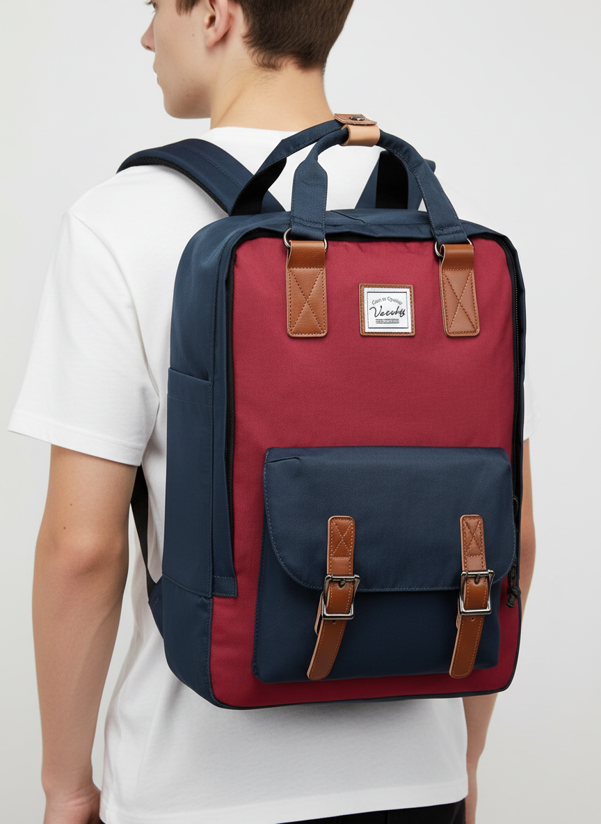 Stijlvolle unisex laptoprugzak StylePack, geschikt voor zowel mannen als vrouwen, functioneel en modern.