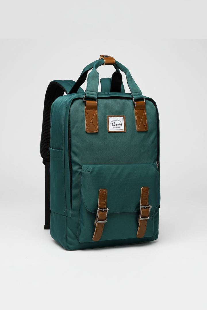 Georganiseerde StylePack laptoprugzak met meerdere vakken, ideaal als werktas of schooltas.