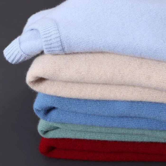 Comfortabele Aidan herentrui met ronde hals en lange mouwen, perfect voor casual.