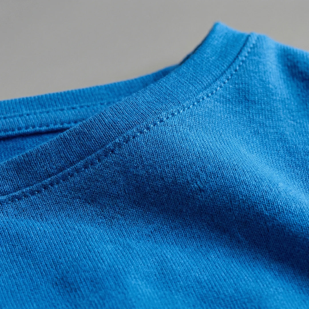 Elegant dames shirt Alyssa met ronde hals en 3/4 mouwen, ideaal voor casual en dagelijkse mode.