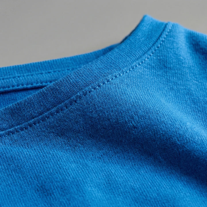 Elegant dames shirt Alyssa met ronde hals en 3/4 mouwen, ideaal voor casual en dagelijkse mode.