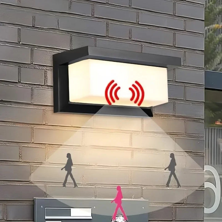 Laguna LED buitenwandlamp ANU met bewegingssensor. Ideaal voor tuin- en gevelverlichting, IP65 waterdicht.