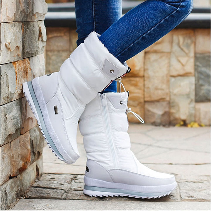 Dames waterdichte snowboots ChickBoots I, warm en comfortabel voor winterse omstandigheden.