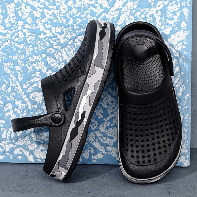Stijlvolle zwarte casual sandalen voor heren en dames. Bieden ultiem comfort en orthopedische ondersteuning.