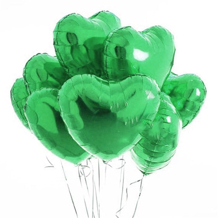 Grote set van 20 hartjes ballonnen, ideaal voor Valentijn, bruiloft of een feestelijke verjaardag.
