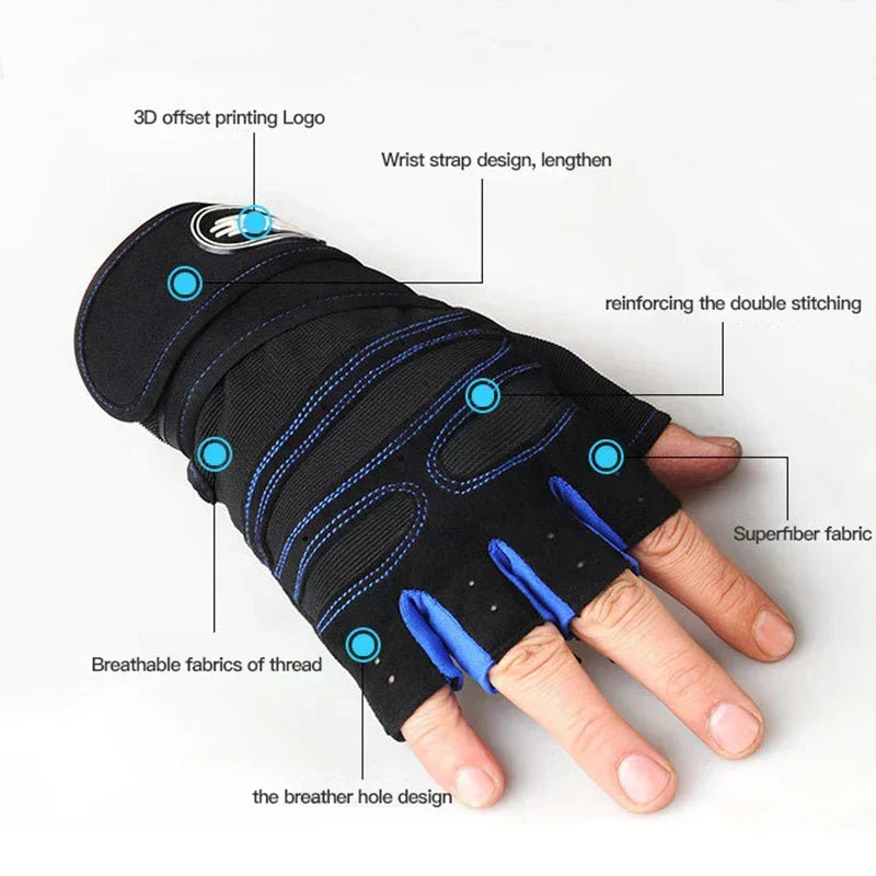 Unisex fitness handschoenen in actie, bieden bescherming en grip tijdens krachttraining, gewichtheffen en intensieve workouts.