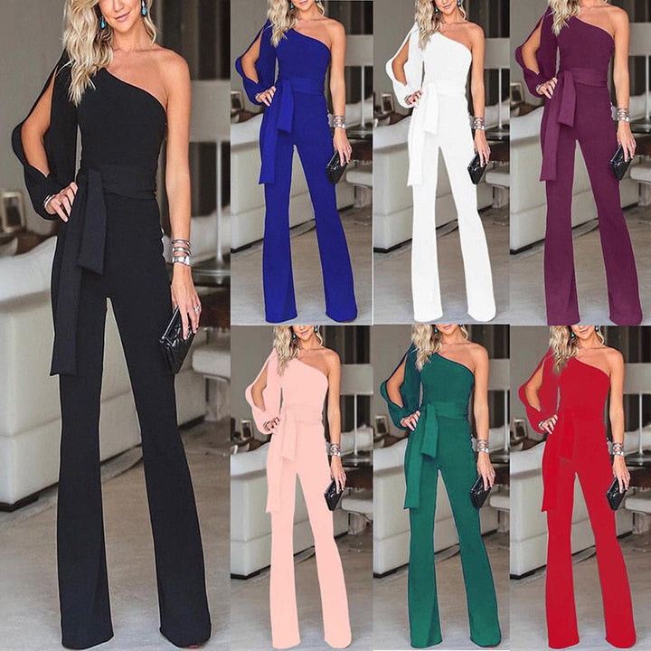 Comfortabele elegante dames jumpsuit in diverse maten, de perfecte trendy outfit voor uw volgende feest.