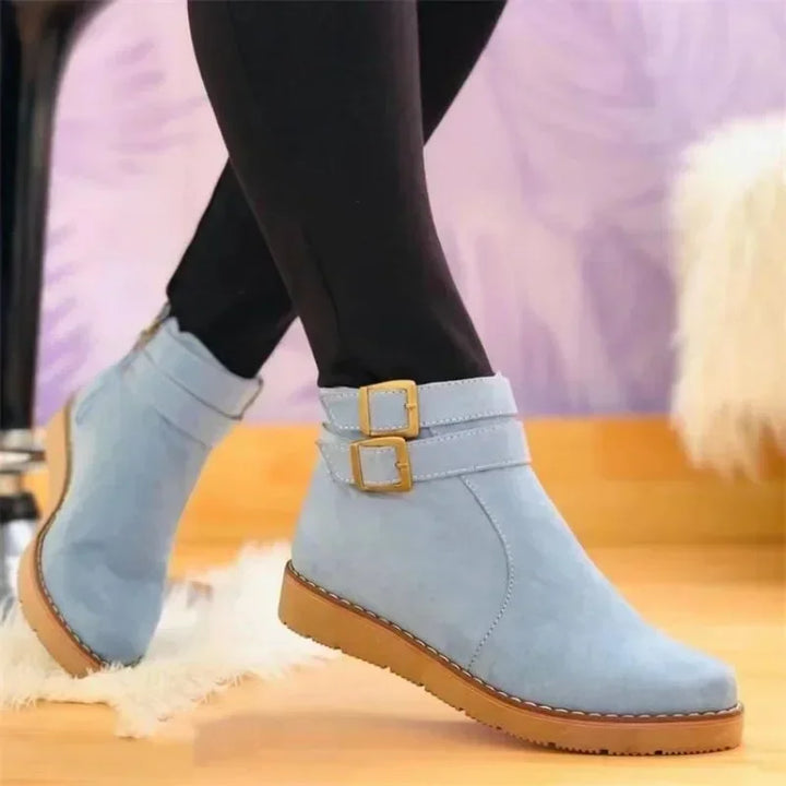 Elegante dameslaarzen, chic design, ideaal voor een stijlvolle winterlook.