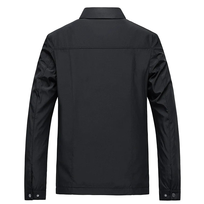 Comfortabele, lichtgewicht herenjas, waterdicht en ademend. Ideale bovenkleding en windjack voor casual en outdoor avonturen.