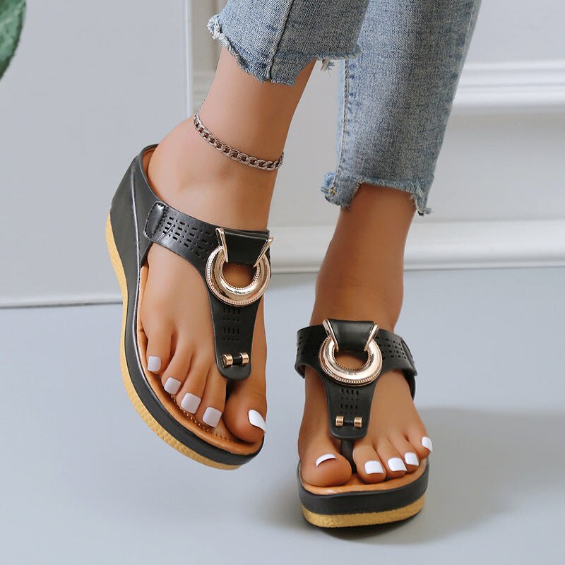 Zomerse lichtgewicht orthopedische sandalen voor dames, met uitstekende voetondersteuning.