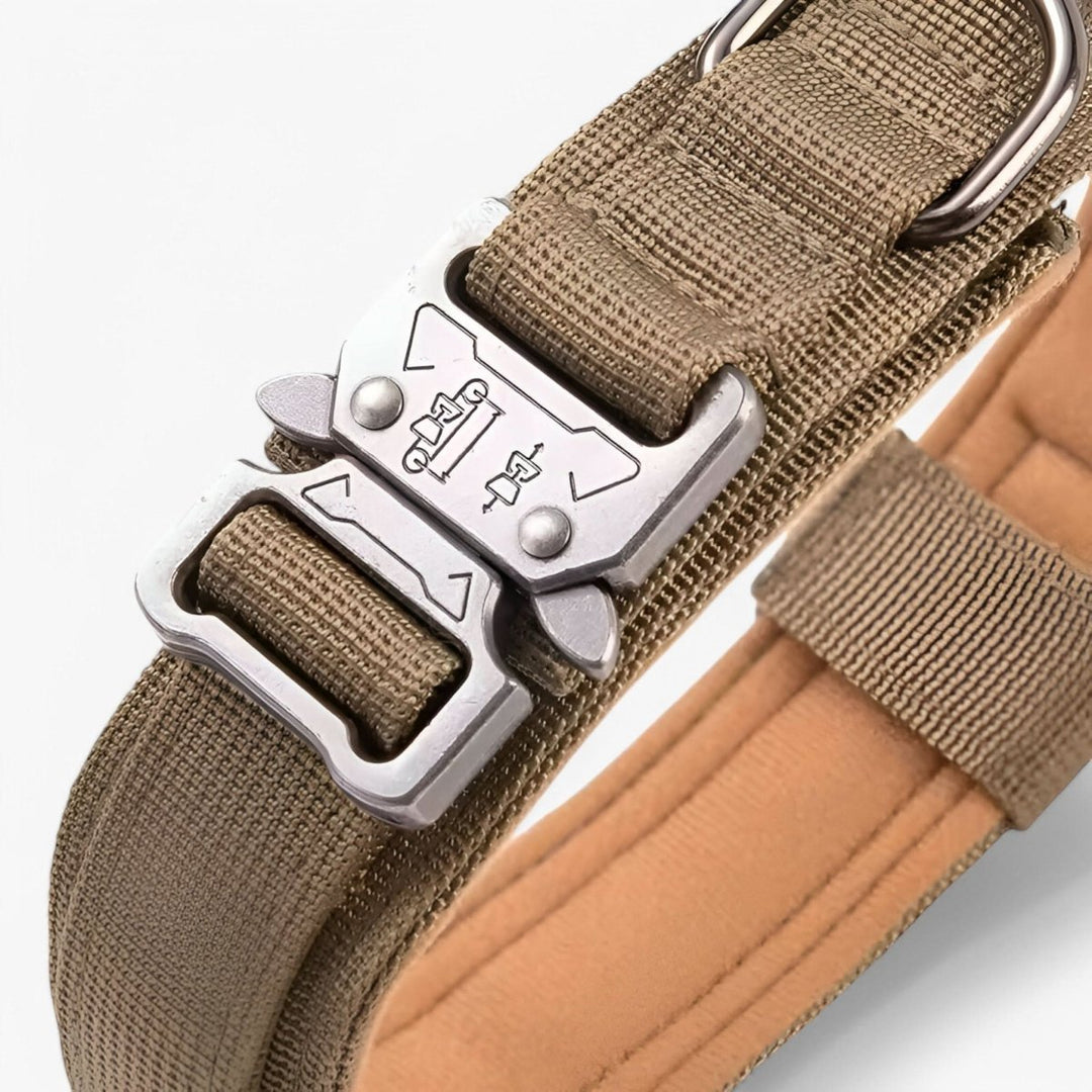Comfortabele tactische trainingshalsband voor honden, verstelbaar, ontworpen voor effectieve hondentraining.