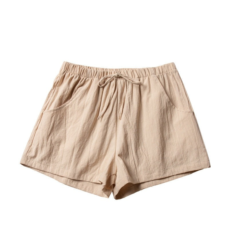 Lindy dames shorts voor vrije tijd, comfortabele korte broek voor ontspanning op zomerse dagen.