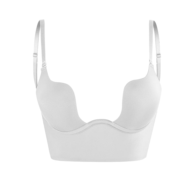 Basic onzichtbare backless bh voor dames. Comfortabel en discreet onder elke outfit. Essentiële onderkleding.