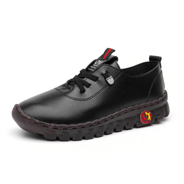 Orthopedische dames instappers met slip-on design, voor eenvoudig aantrekken en langdurig comfort.