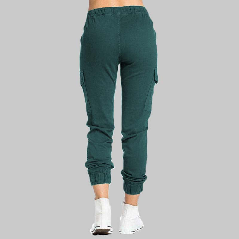 Comfortabele dames broek, cargo stijl, geschikt voor zowel casual als stijlvolle outfits.