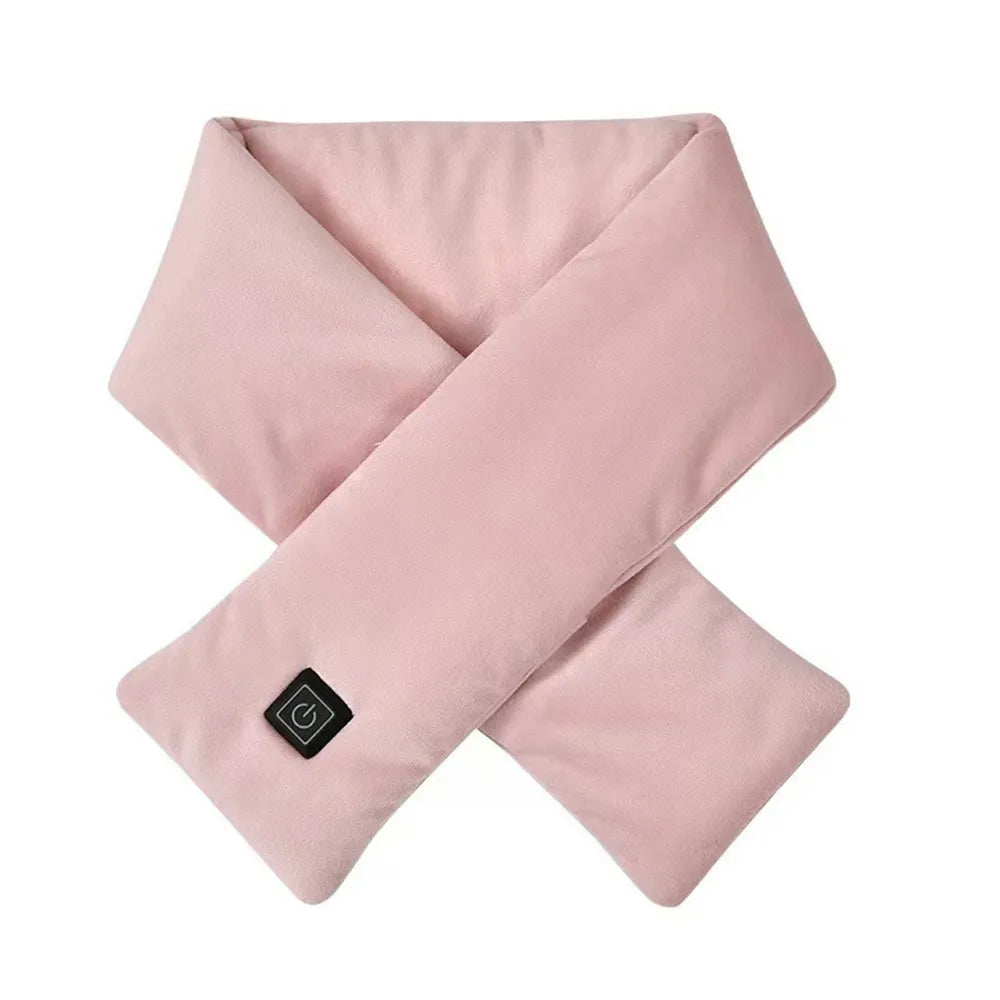 Unisex accessoire: verwarmde sjaal voor warmte en nekpijnverlichting. Essentieel wintercomfort voor outdoor activiteiten.