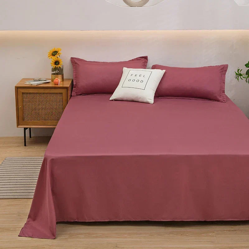 Stijlvol SoftLuxe linnen dekbedovertrek. Effen design, ademend en comfortabel, geeft luxe aan elke slaapkamer.