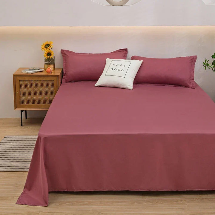 Stijlvol SoftLuxe linnen dekbedovertrek. Effen design, ademend en comfortabel, geeft luxe aan elke slaapkamer.