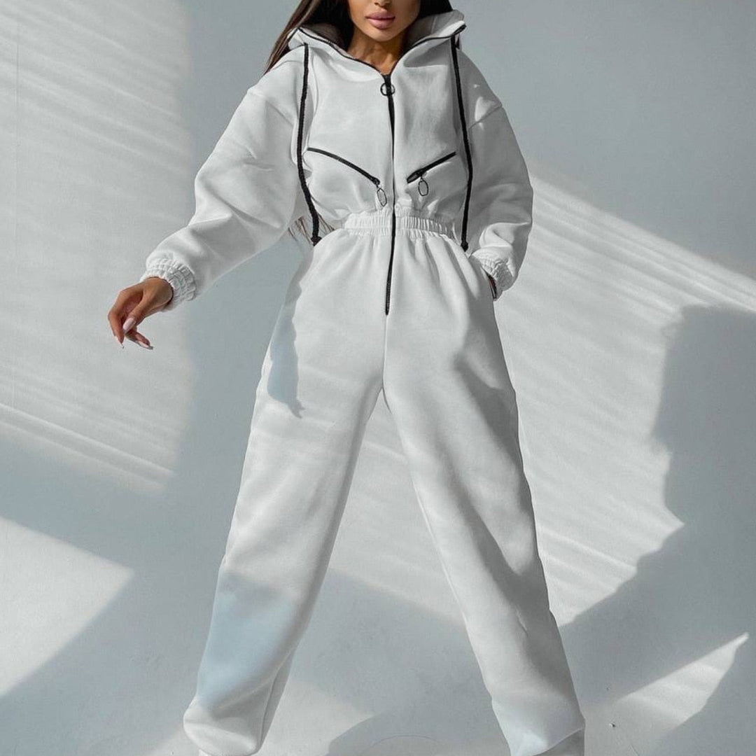 Comfortabel dames hoody set, ideaal om in te relaxen en te loungen.