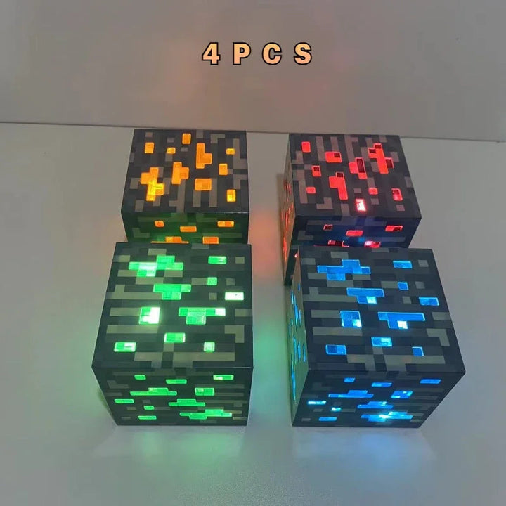 LED bloklampen modulair design. RGB sfeerverlichting voor een dynamische gamekamer of inspirerende creatieve ruimte.