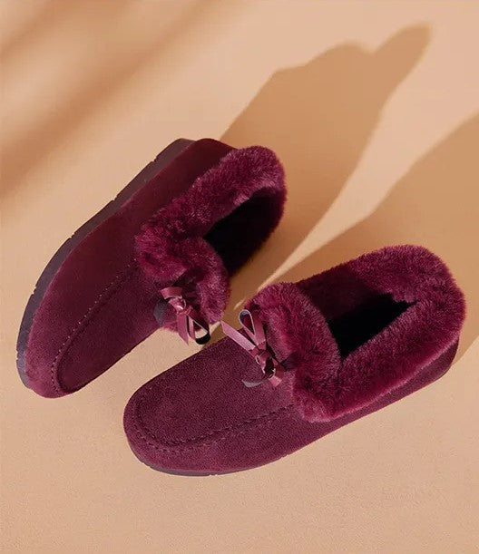 Warme dames sloffen, antislip en comfortabel, onmisbaar voor de winter.