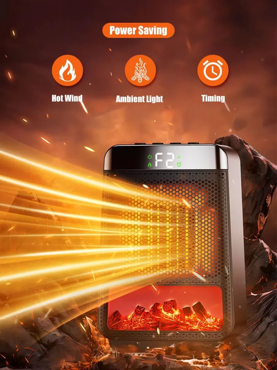 Moderne elektrische kachel met slimme thermostaat, biedt snelle en energiezuinige warmte voor elke ruimte.