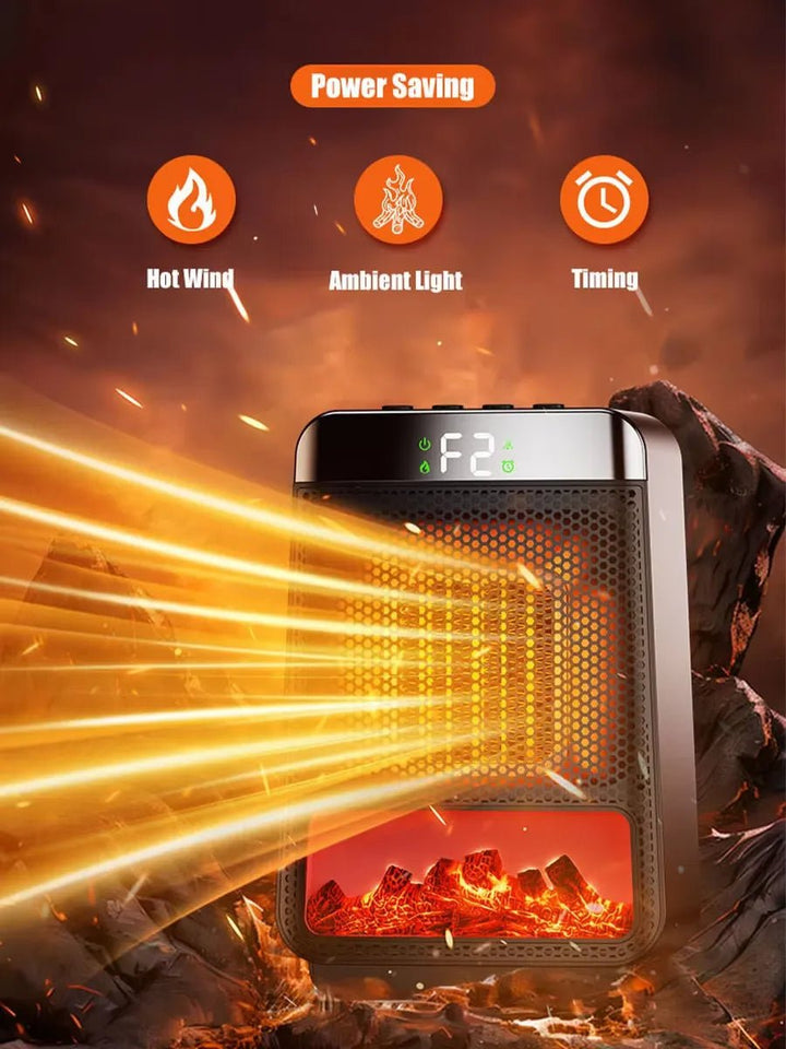 Moderne elektrische kachel met slimme thermostaat, biedt snelle en energiezuinige warmte voor elke ruimte.