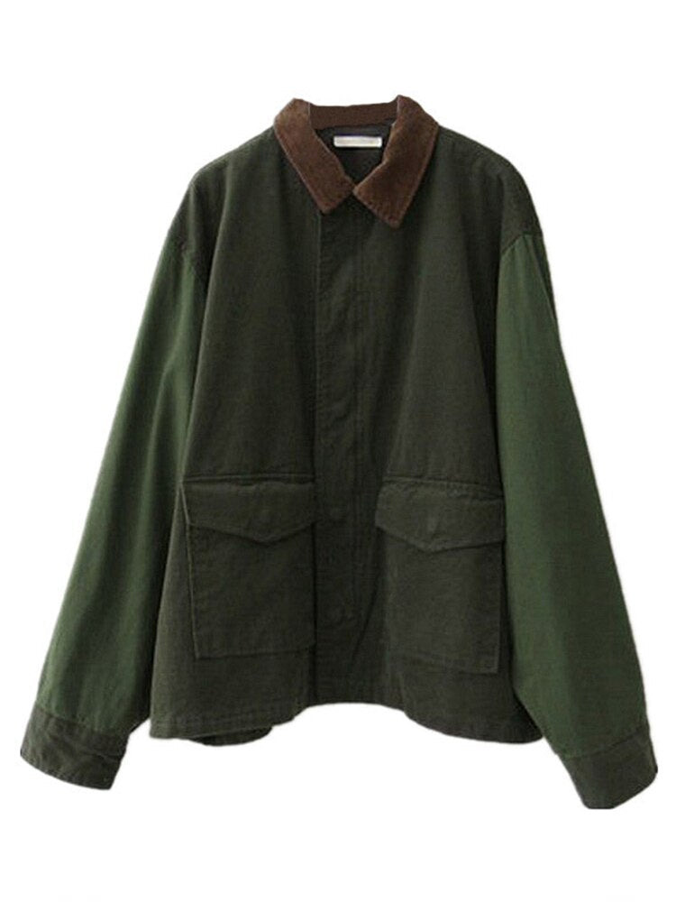 Modieuze oversized damesjas (LillysJacket), comfortabel en trendy. Ideale jas voor lente en herfst outfits.