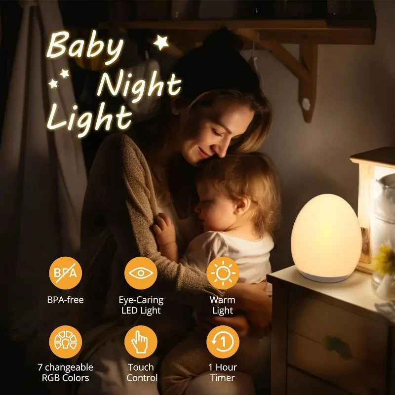 Decoratief nachtlampje met sterrenprojectie, ideaal voor kinderkamer of speelkamer. Rustgevend LED sfeerlicht.