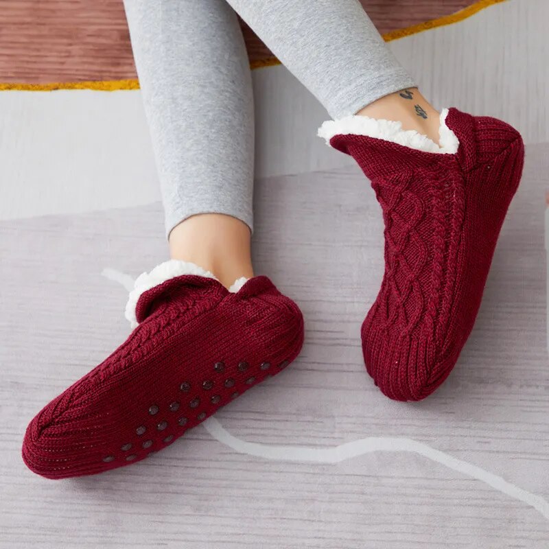 Cosy warme huissokken; verdikte kasjmier unisex wintersokken voor ultiem comfort en koude voeten.