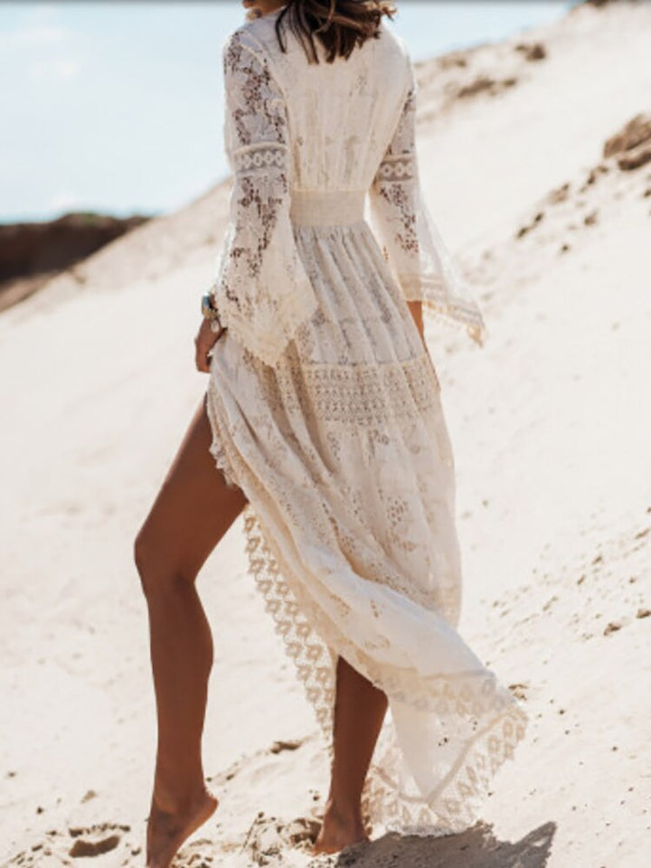 CarlijnDress abrikoos mouwloze maxi jurk voor dames, comfortabel en casual voor elke zomerse gelegenheid.