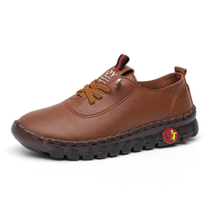 Elegante orthopedische dames instappers, met flexibele ondersteuning en een casual look.