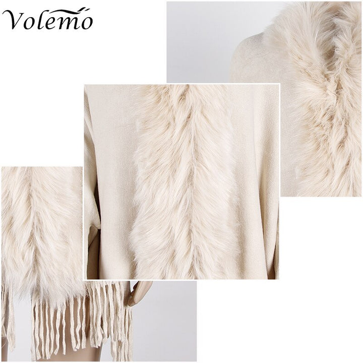 Stijlvolle dames AbbysScarf van pluche imitatiebont. Een elegant modeaccessoire dat warmte biedt in de winter.