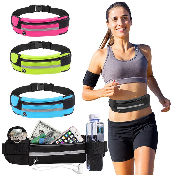 Lichtgewicht waterdicht heuptasje, perfect voor intensieve hardloop- en outdoor sporten.