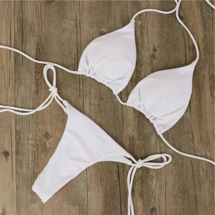 Dames zonnebikini Solena, met Microtan technologie voor naadloze egale bruining, perfecte zwemkleding.