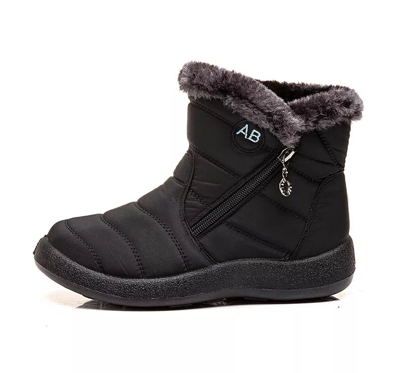 Modieuze dames winterlaarzen, waterdicht, warm en comfortabel voor alle activiteiten.