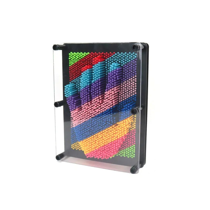Interactief 3D-Pin-Kunstspel; creatief speelgoed voor kinderen en volwassenen. Ontdek eindeloze vormen.