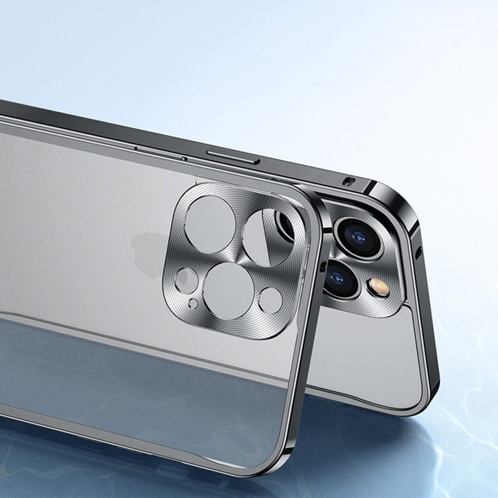 Luxe aluminium iPhone hoes van SANDSBERGORIGINALS. Biedt optimale valbescherming en krasbestendigheid voor je smartphone.