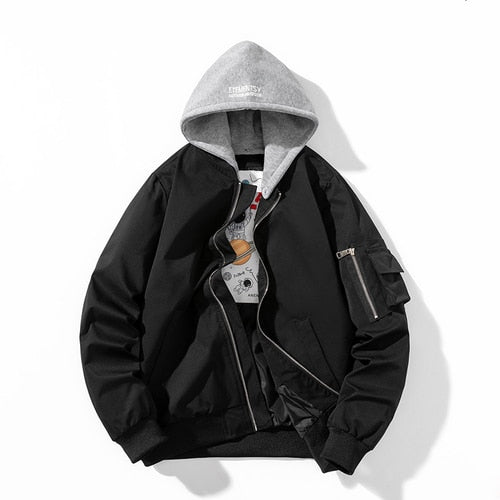 Stijlvolle bovenkleding: een modern MartJacket bomberjack voor heren, geschikt voor diverse gelegenheden.