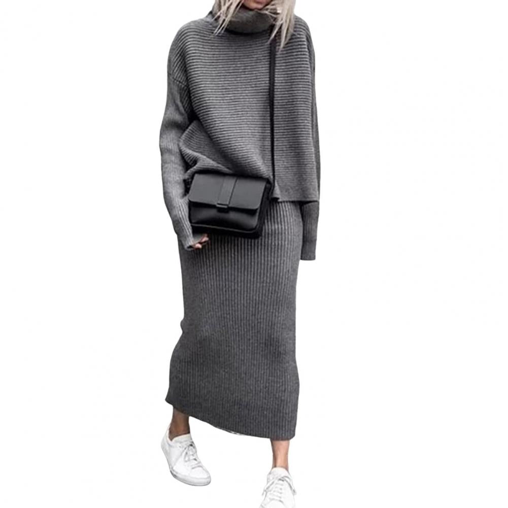 Comfortabele dames rok uit de SanaFit set; zacht gebreid en ideaal voor diverse outfits.