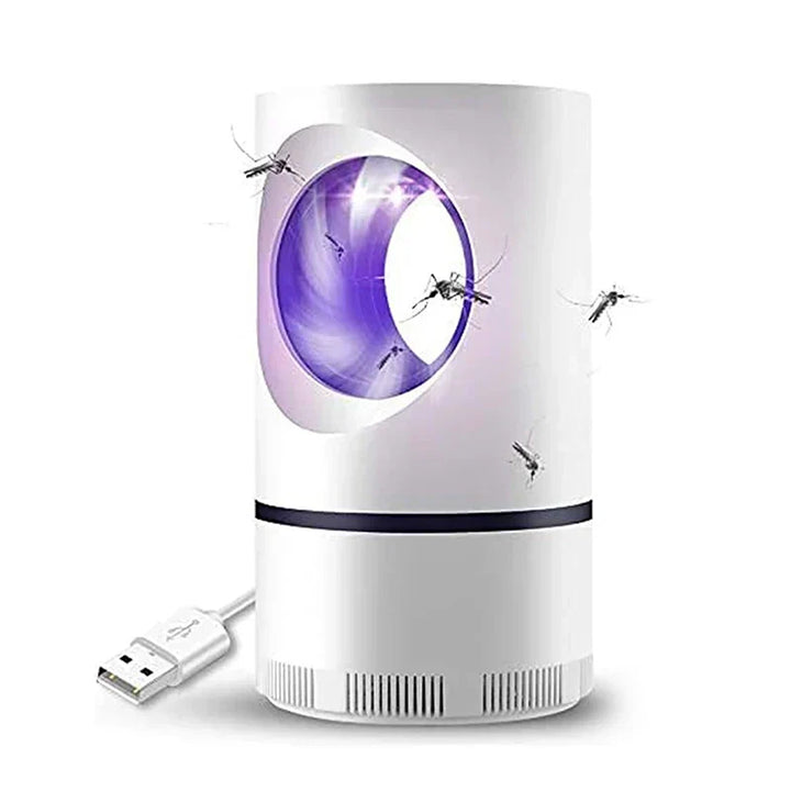 Chemicaliënvrije muggenlamp voor de tuin (overdekt), stille elektrische insectenvanger met UV-licht.