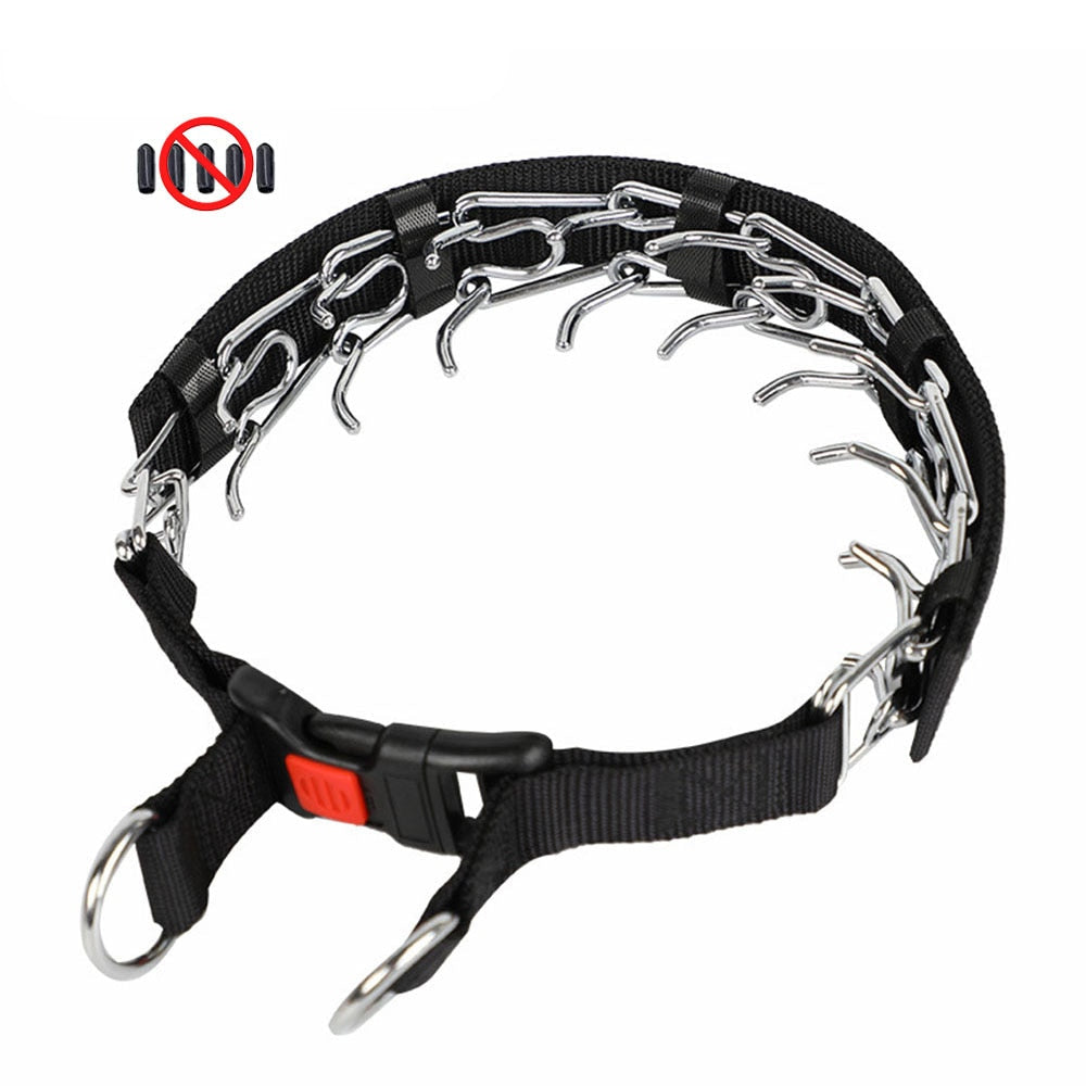 Veilige honden pinchershalsband voor comfortabele gehoorzaamheidstraining. Duurzaam, verstelbaar, hondenaccessoire.