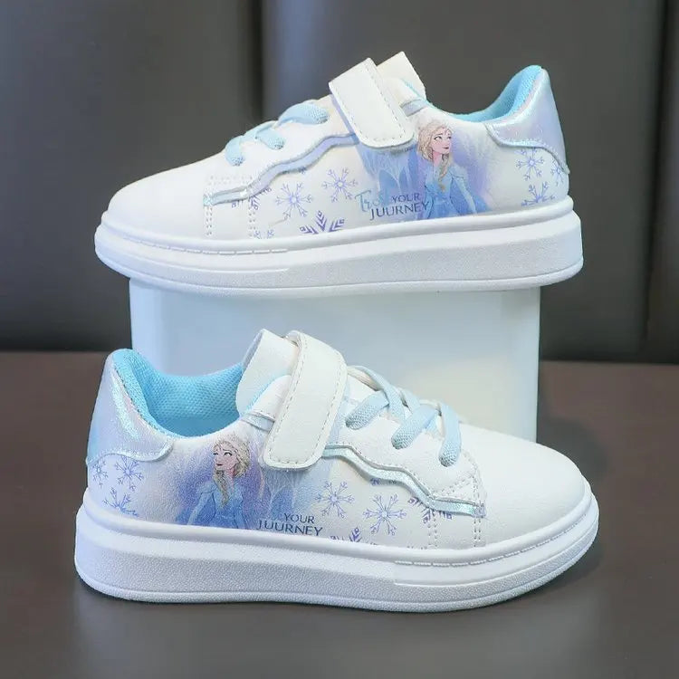 Stijlvolle Frozen Elsa sportschoenen voor meisjes, lichtgewicht en comfortabel voor urenlang speelplezier.