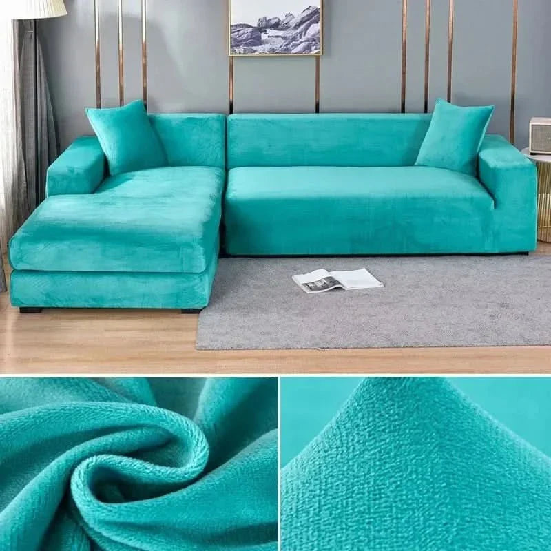 Velours meubelbescherming: een stretch sofahoes voor elk interieur, duurzaam.
