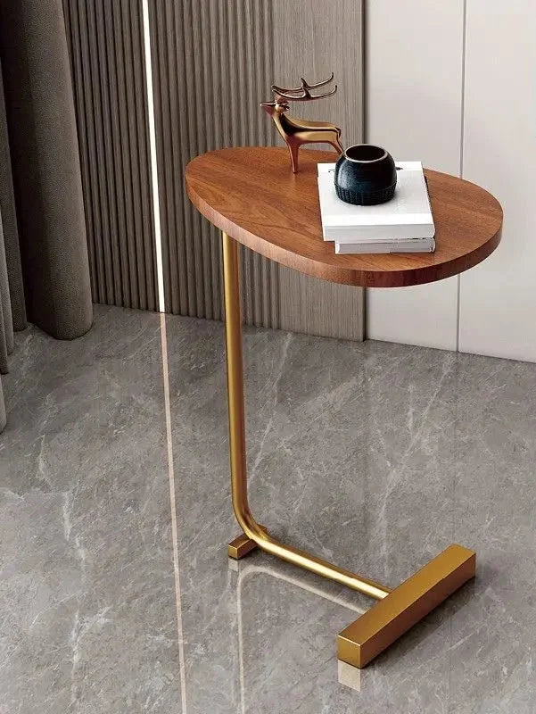 Stijlvolle en compacte bijzettafel voor interieurdecoratie, een modern meubelstuk.